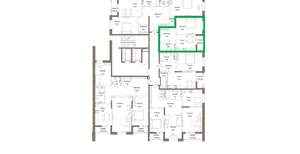 1-к квартира, вторичка, 45м2, 9/9 этаж