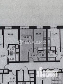 1-к квартира, вторичка, 36м2, 23/33 этаж