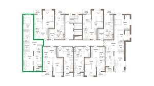 2-к квартира, вторичка, 77м2, 4/9 этаж