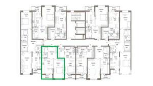 1-к квартира, вторичка, 47м2, 6/9 этаж