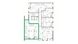 3-к квартира, вторичка, 111м2, 3/9 этаж