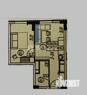 1-к квартира, вторичка, 30м2, 11/30 этаж