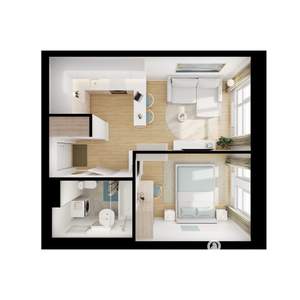 1-к квартира, вторичка, 33м2, 7/9 этаж