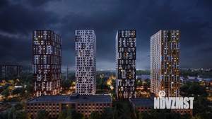 1-к квартира, строящийся дом, 52м2, 5/28 этаж