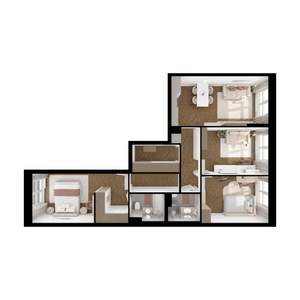 3-к квартира, вторичка, 84м2, 7/9 этаж