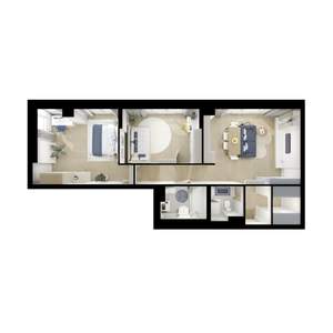 2-к квартира, вторичка, 67м2, 7/9 этаж