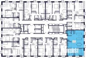 2-к квартира, вторичка, 73м2, 3/28 этаж