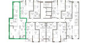2-к квартира, вторичка, 92м2, 3/9 этаж
