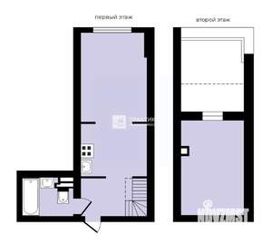 1-к квартира, вторичка, 31м2, 3/3 этаж