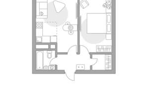 2-к квартира, вторичка, 39м2, 14/23 этаж