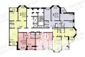 1-к квартира, вторичка, 40м2, 16/17 этаж