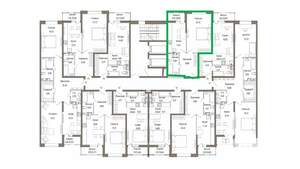 1-к квартира, вторичка, 47м2, 3/9 этаж