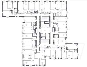 2-к квартира, строящийся дом, 55м2, 30/31 этаж