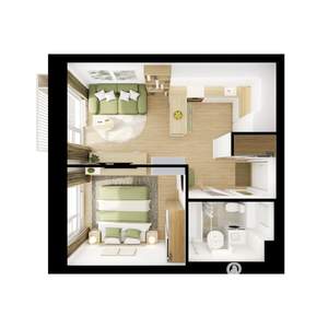 1-к квартира, вторичка, 35м2, 5/9 этаж