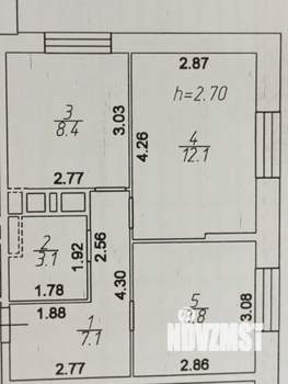 2-к квартира, вторичка, 40м2, 10/25 этаж